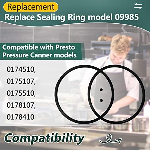 Werhoo 09985 Presto Pressure Canner Sealing Ring Gasket Replacement