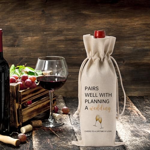 YUANHAO Wine Bag with Drawstring Setup