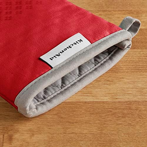 KitchenAid Fire Red Oven Mitt Set 2 Piece