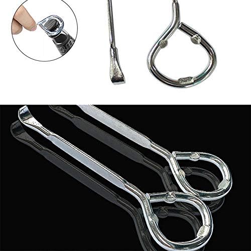 RLECS 2pcs Stainless Steel Can Opener with Bottle and Paint Bucket Opener
