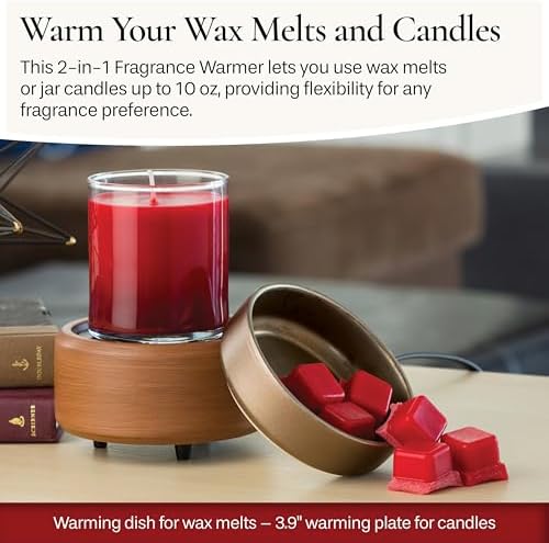 Candle Warmers ETC 2-in-1 Flame Free Warmer