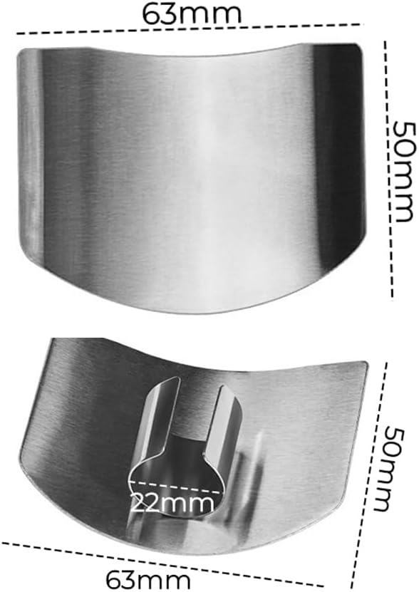 Stainless Steel Finger Guard 6 Pcs Safety Protector