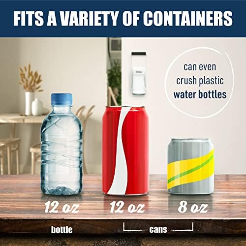 McKay 12 Oz Metal Can Crusher Wall Mounted