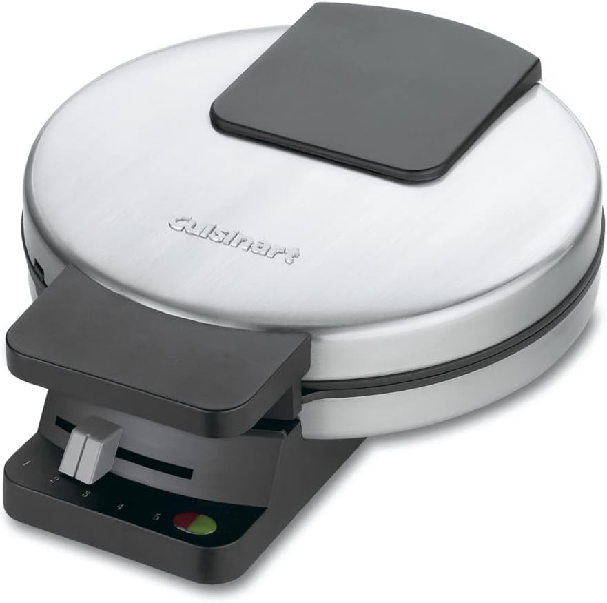 Cuisinart Classic Round Waffle Maker Silver