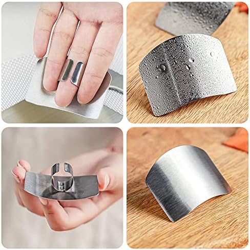 Stainless Steel Finger Guard 6 Pcs Safety Protector