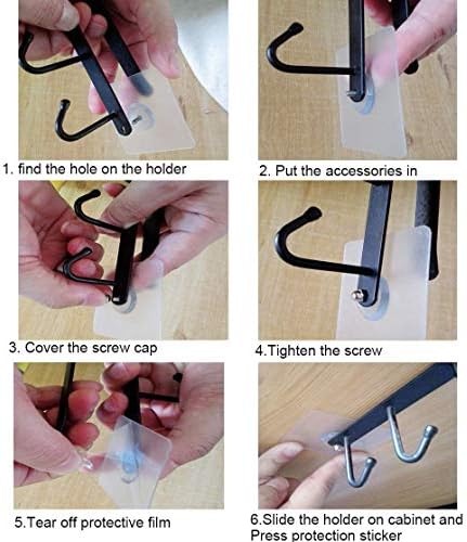 2 Pc Mug Holder for Cabinet Kitchen Storage