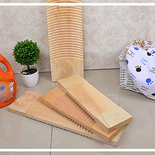 DCFV Multi-Purpose Bamboo Washboard for Hand Laundry