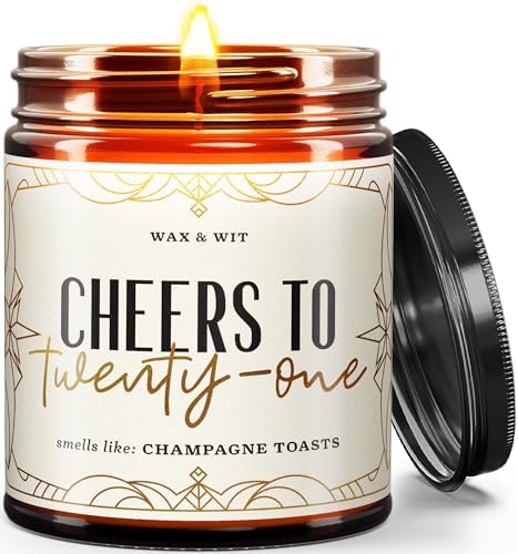 Wax Wit 21st Birthday Candles for Her