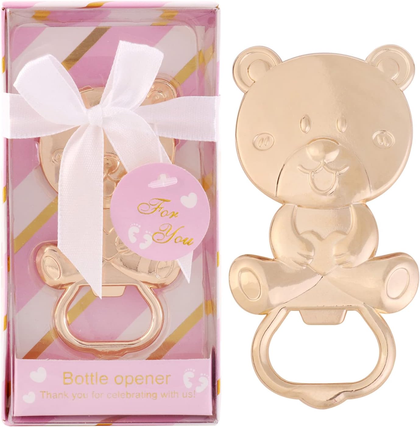 36 Pack Cute Bear Bottle Opener Baby Shower Favors