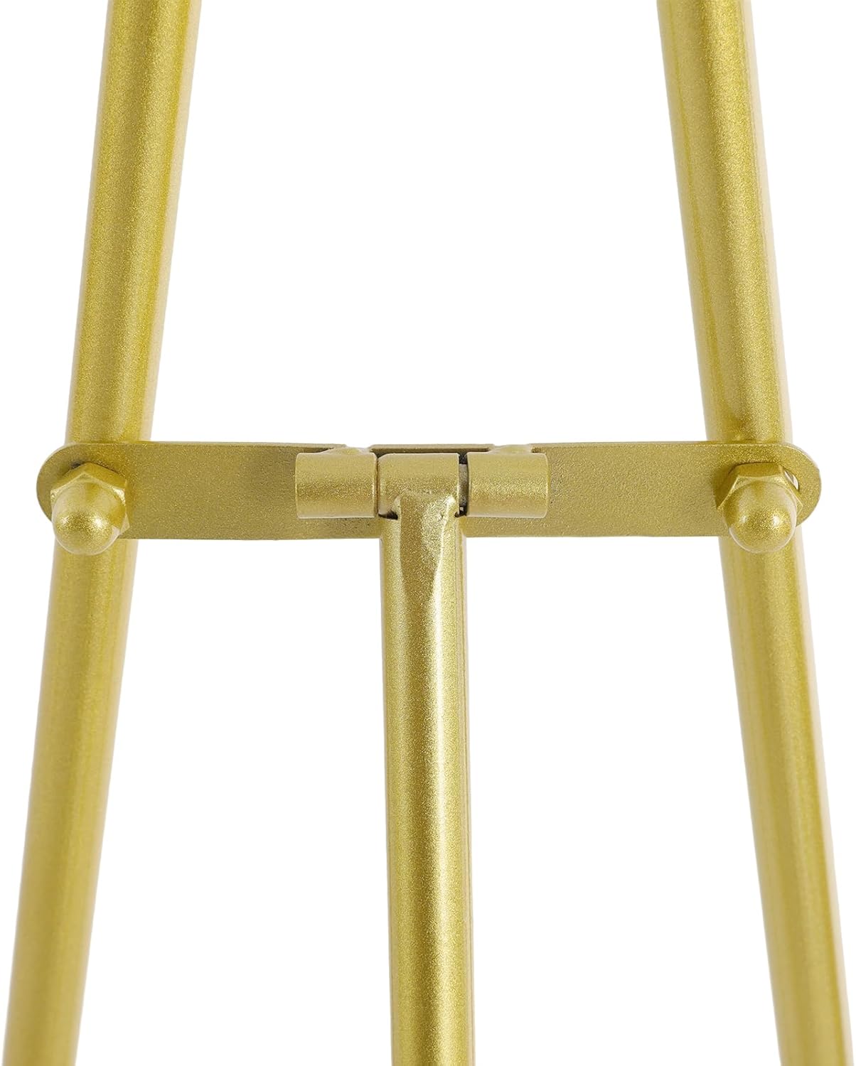 6161in Tall Gold Easel Stand for Wedding Celebrations