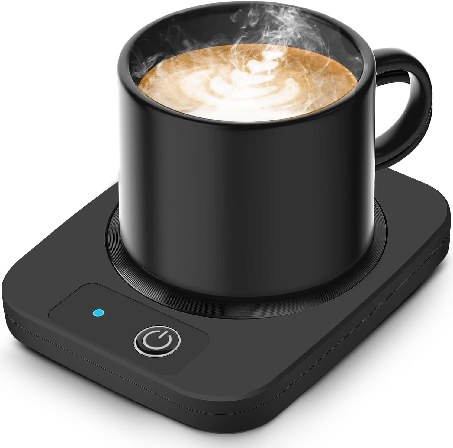 Lesipee Coffee Mug Warmer with Aluminum Panel