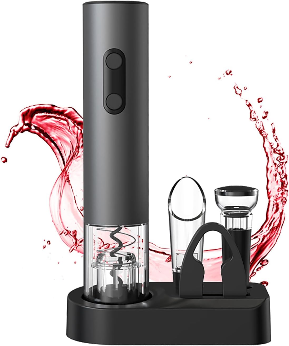 5-in-1 Electric Wine Bottle Opener Gift Set