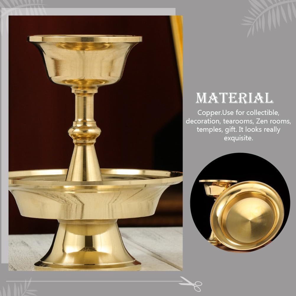 Multipurpose Copper Drinking Glass for Temple and Home Use