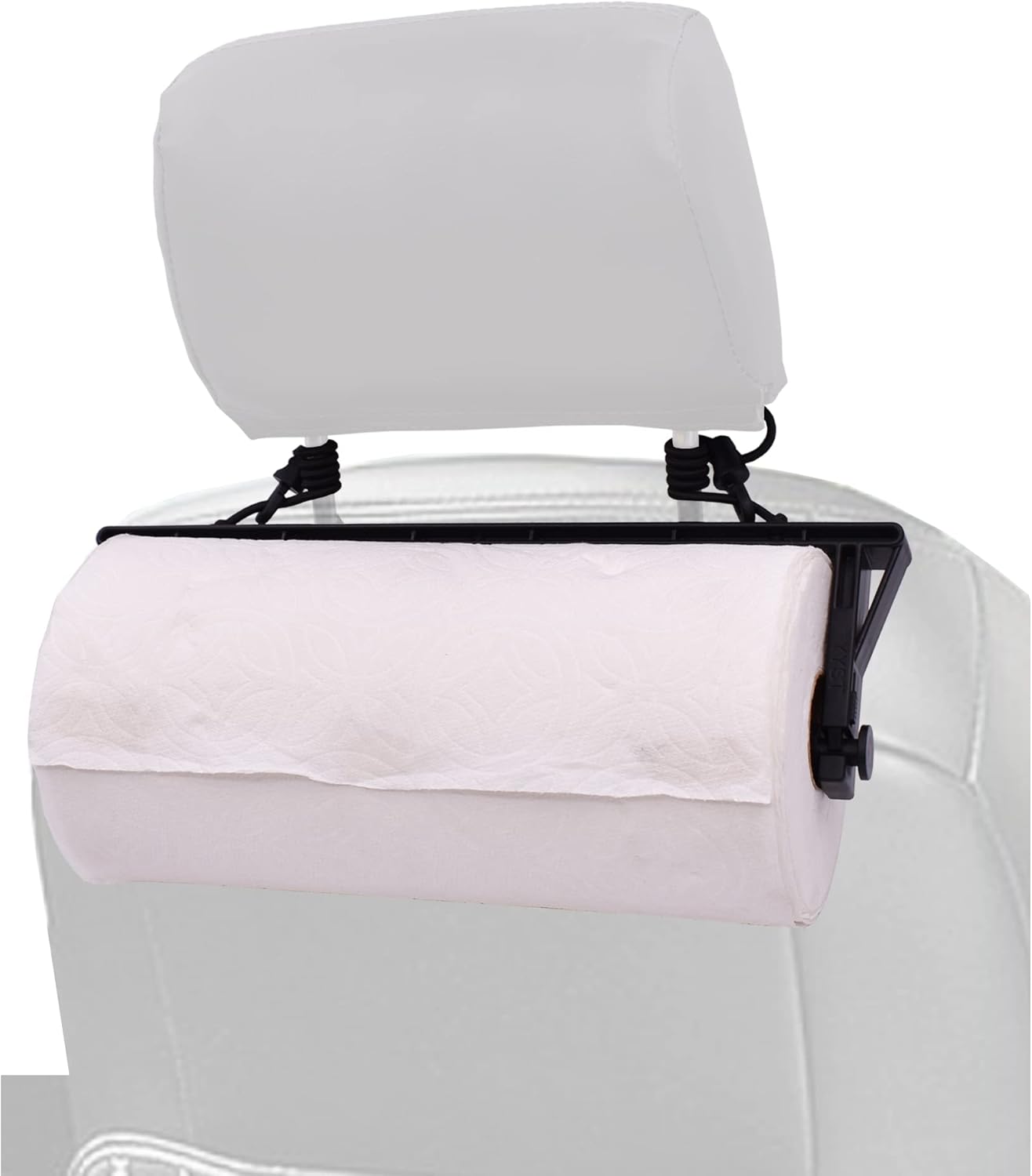 YYST Portable Paper Towel Holder with 2 Hooks