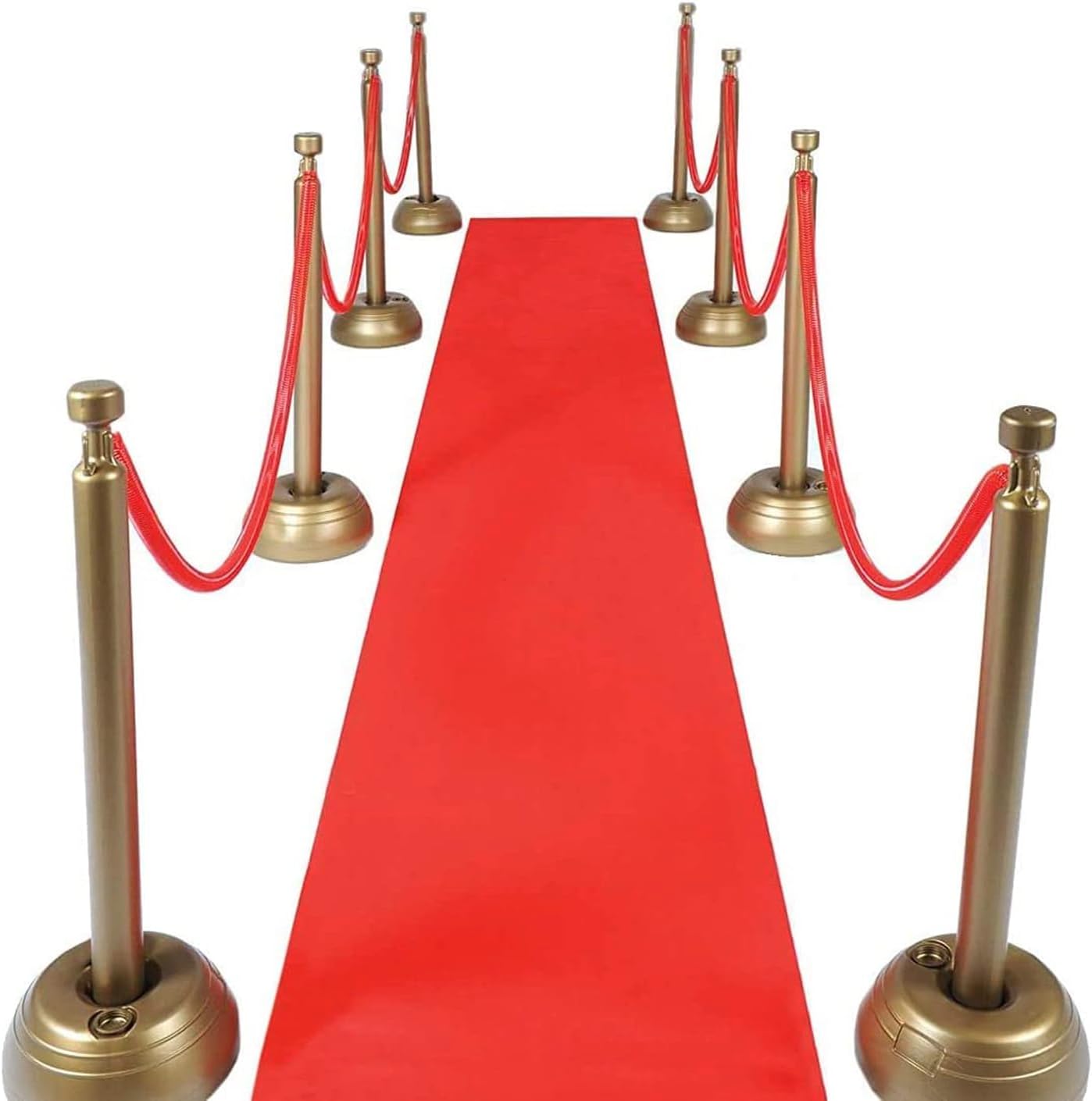 Yadi Red Carpet Runner 2x15ft Non-Woven Polyester Aisle Decor