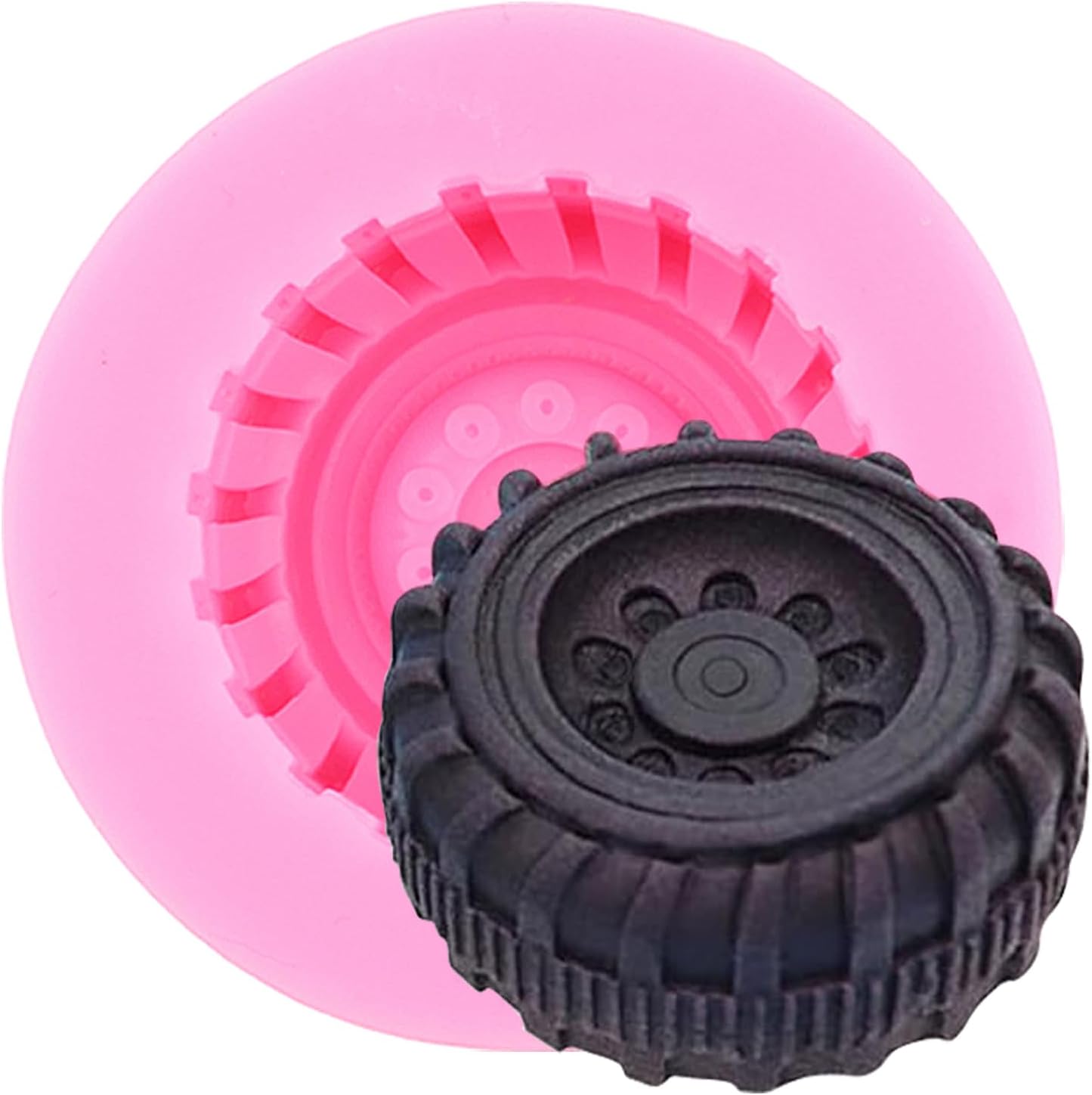 3D Tire Silicone Molds for Cake Decoration