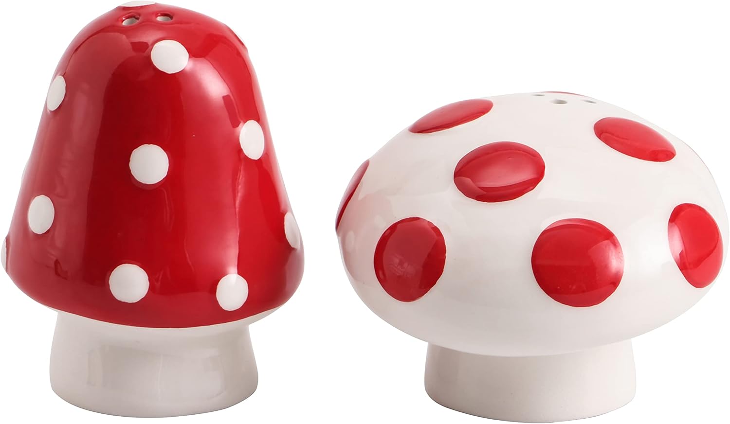 Bico Gnome Mushroom Salt Pepper Shaker Set