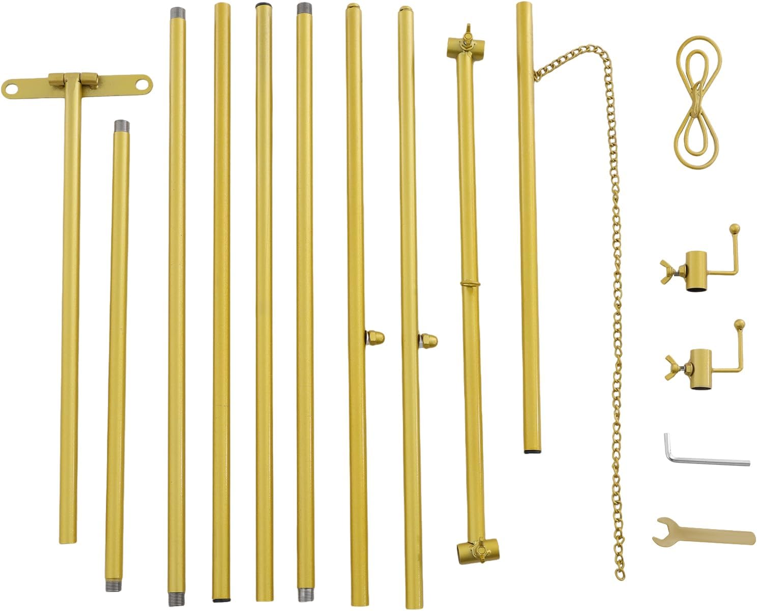 6161in Tall Gold Easel Stand for Wedding Celebrations