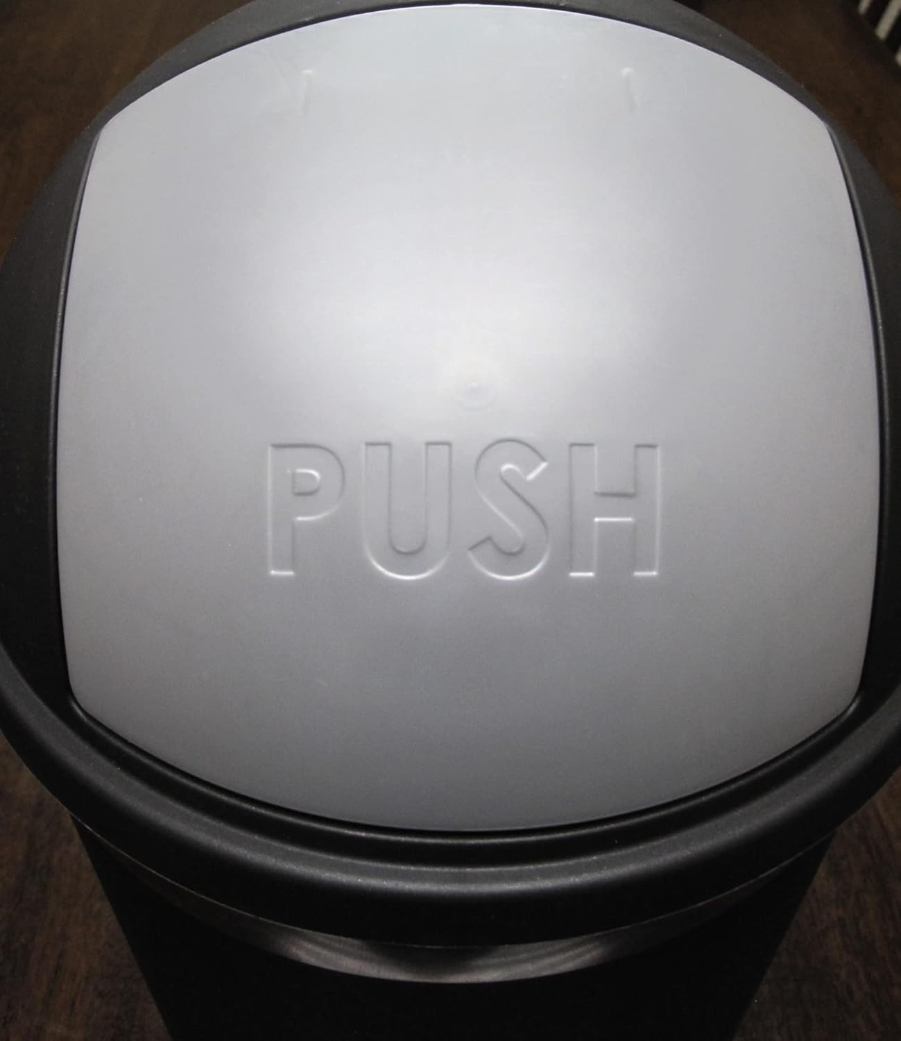 Redmon For Kids 132 Gallon Swivel Lid Trash Can Grey