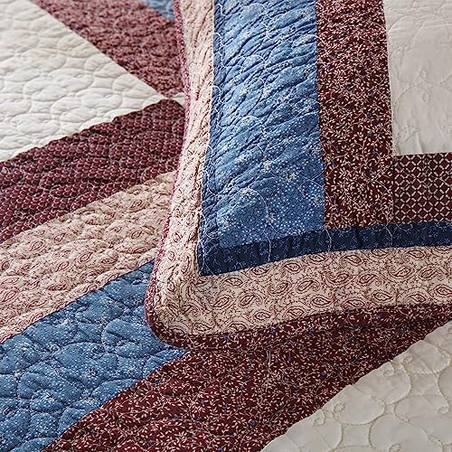 VISIMISI Cotton Reversible Quilt Set for Boys