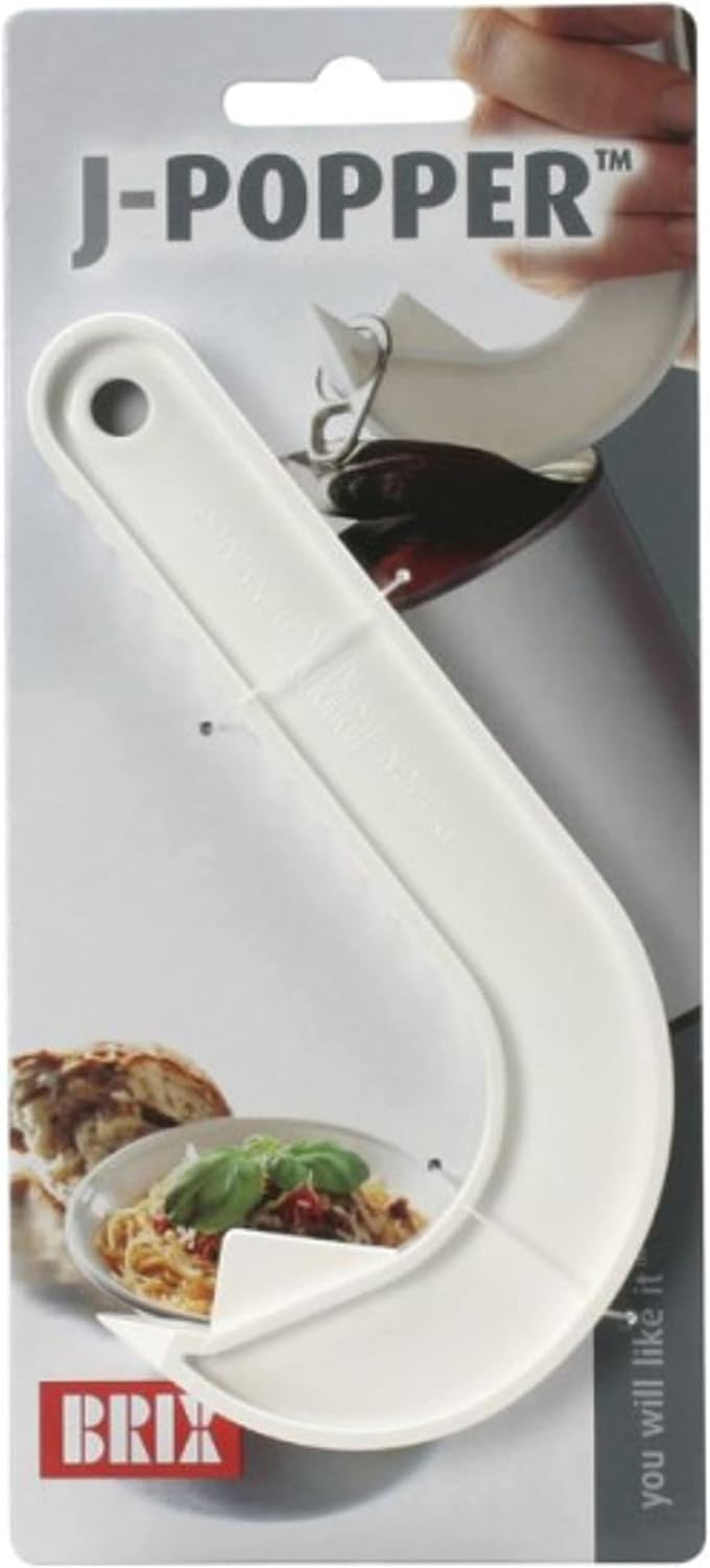 BRIX J-Popper Ring Pull Can Opener Aid White 16x5cm