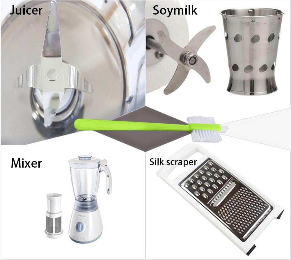 Grout Brush Bottle Cleaner 4 in 1 Set for Kitchen and Window