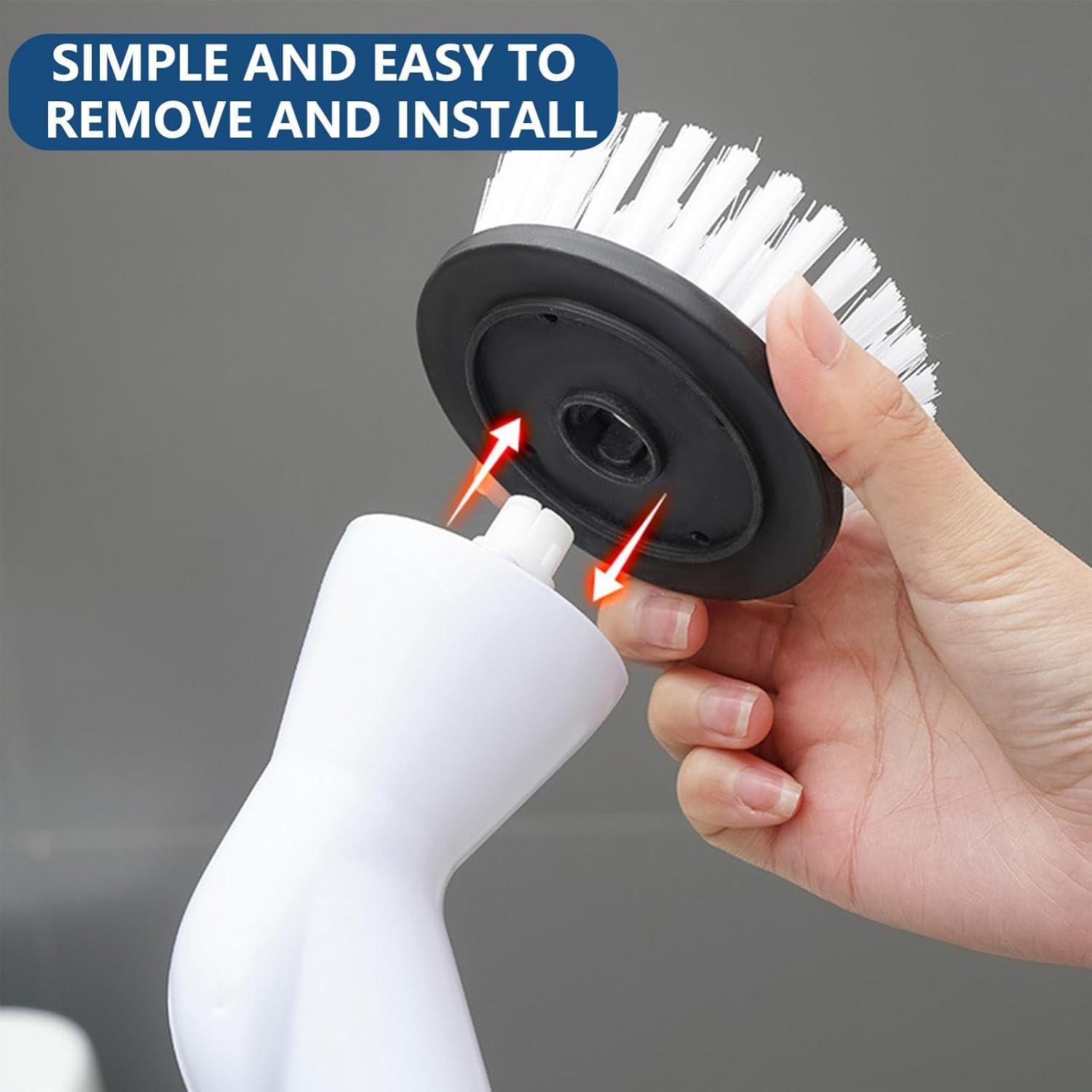 Electric Spin Scrubber 8 in 1 Cordless Cleaning Brush