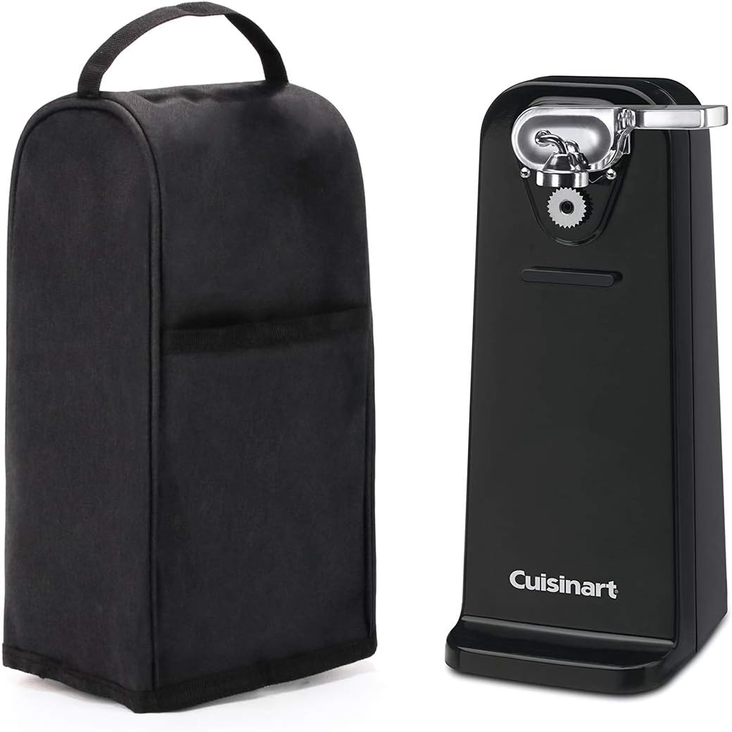 VOSDANS Can Opener Cover Dust and Fingerprint Protection Machine Washable Black