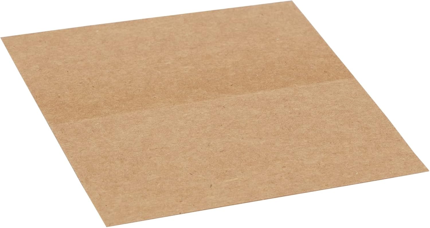 Juvale 200 Pack Brown Kraft Place Cards for Table Settings