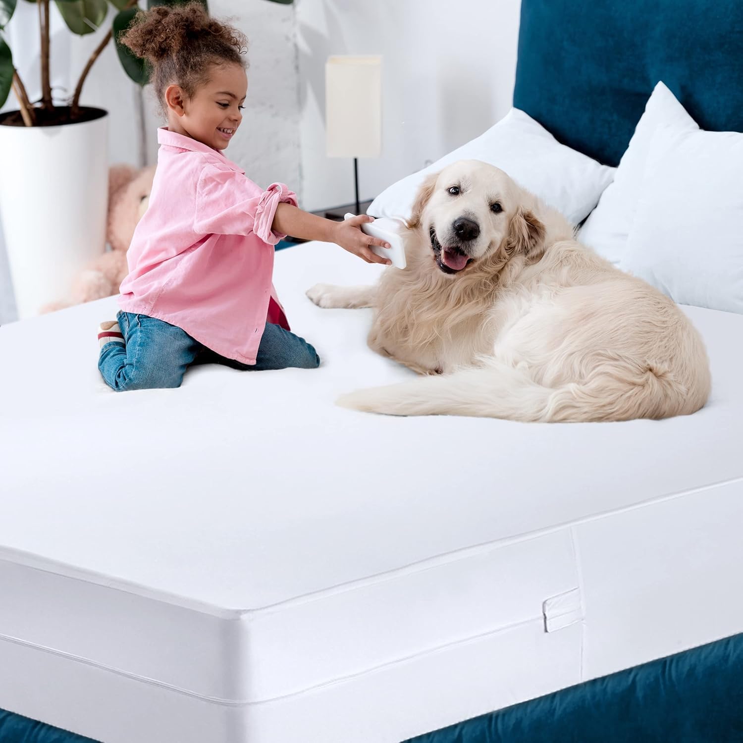 Utopia Bedding King Mattress Encasement Waterproof