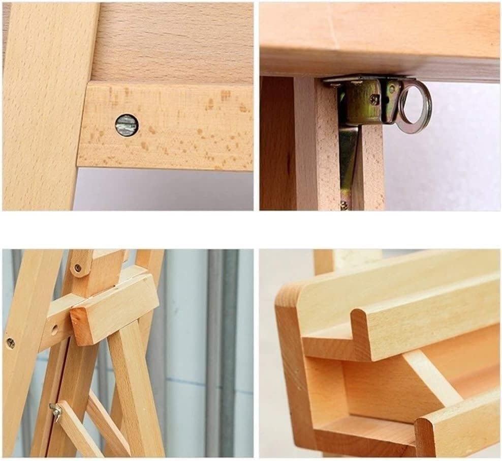 Adjustable Easel for Art Display and Sketching
