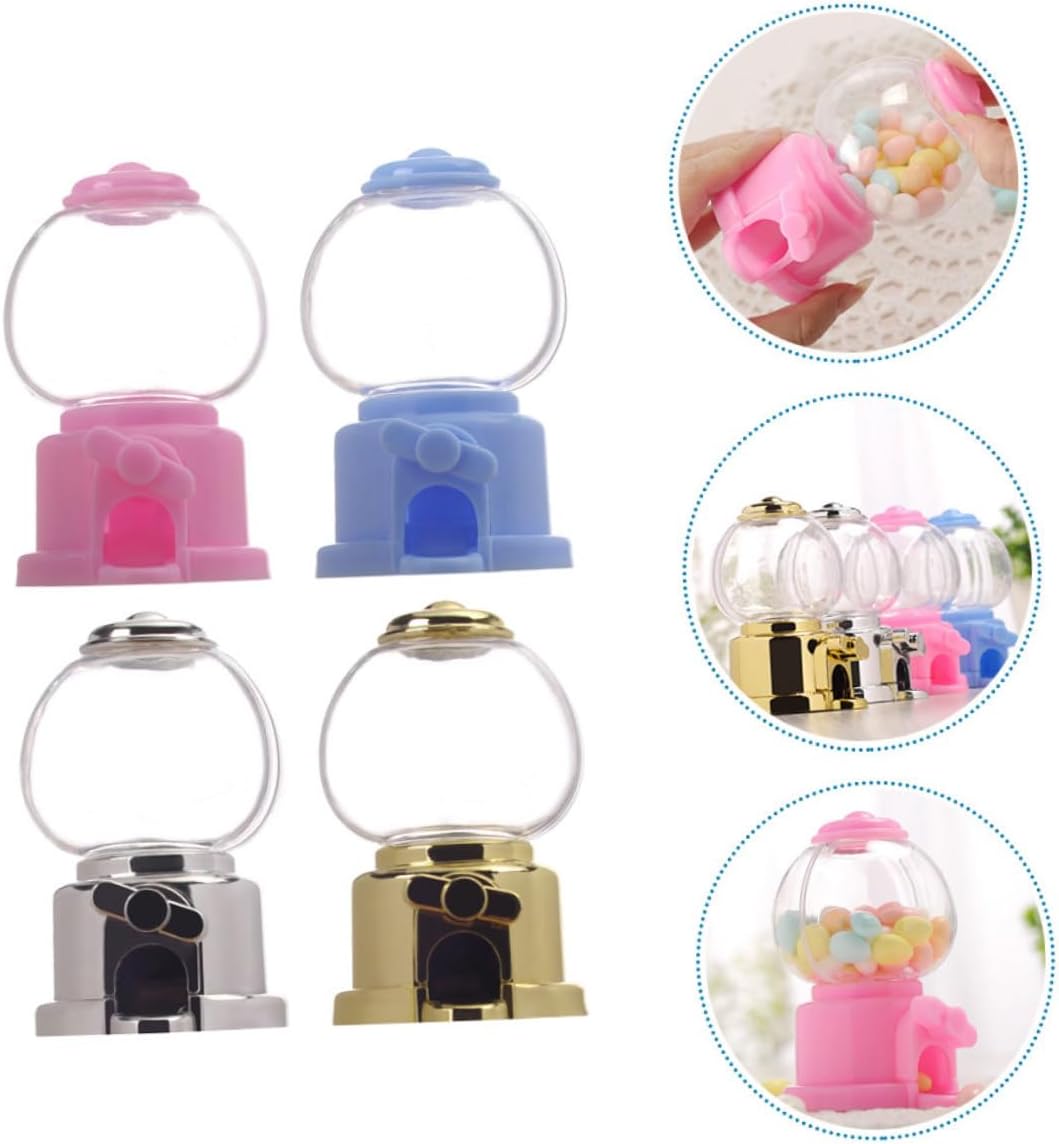 Wakauto 3 Sets Candy Dispenser Gumball Machine for Parties Events
