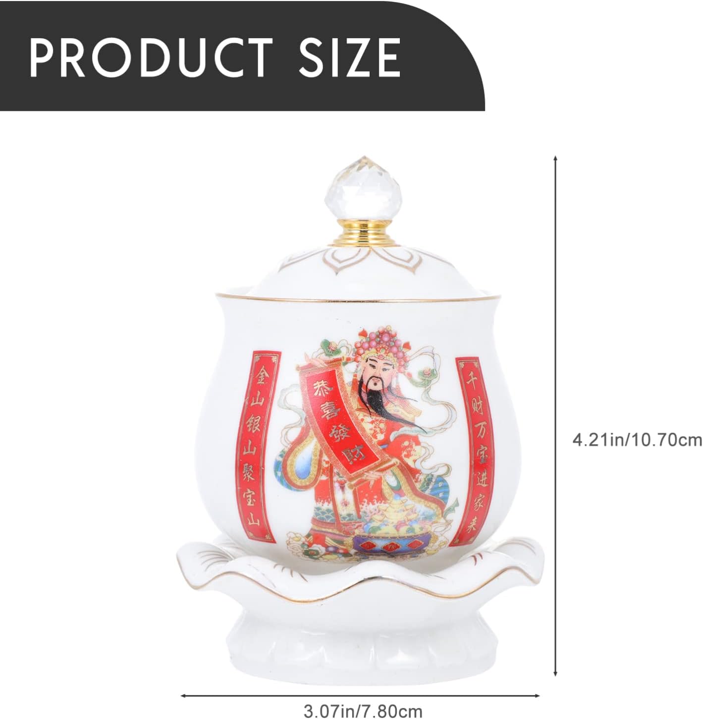 Vosarea Buddhist Water Offering Bowl Ceramic Cup