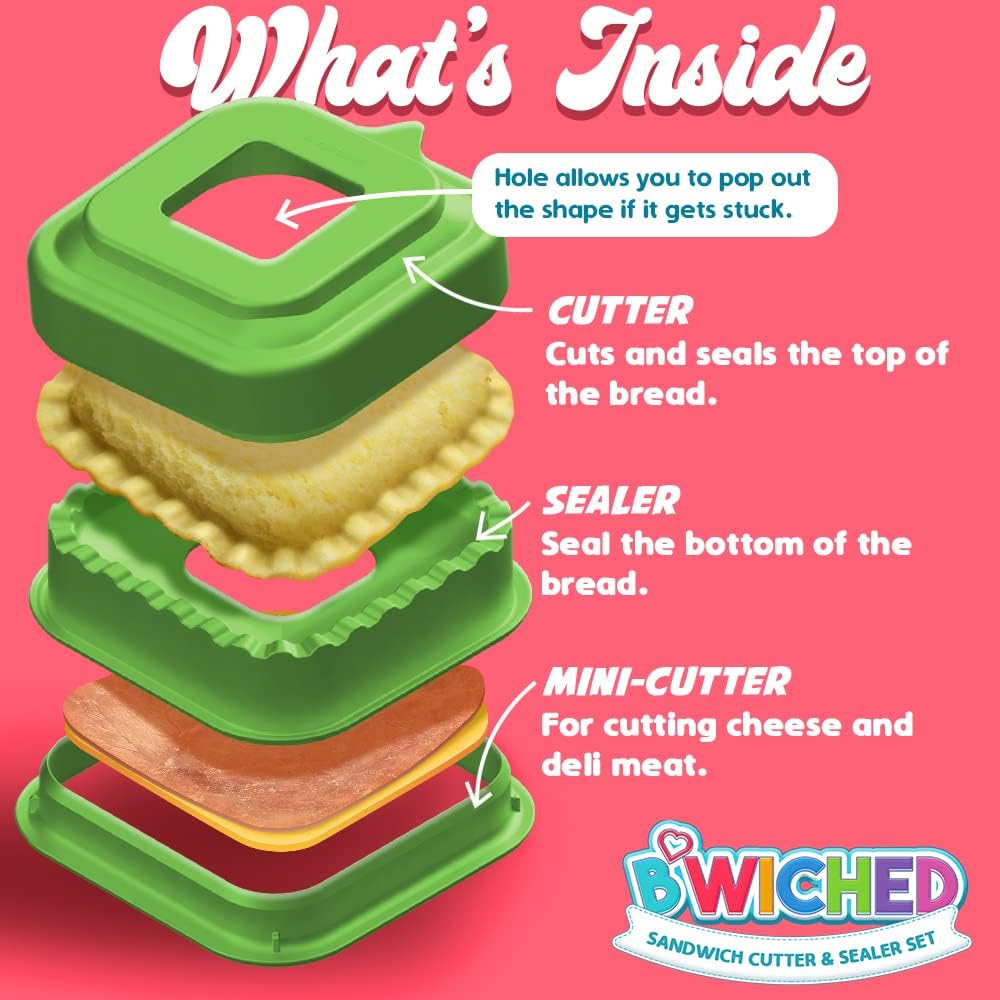 Savoychef Sandwich Cutter and Sealer - Square