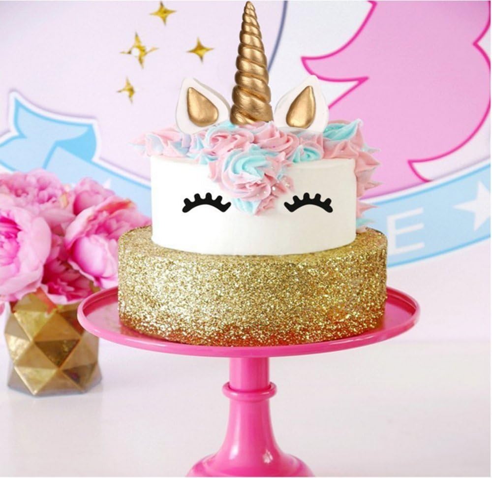 9625321410 Unicorn Cake Topper Set of 5