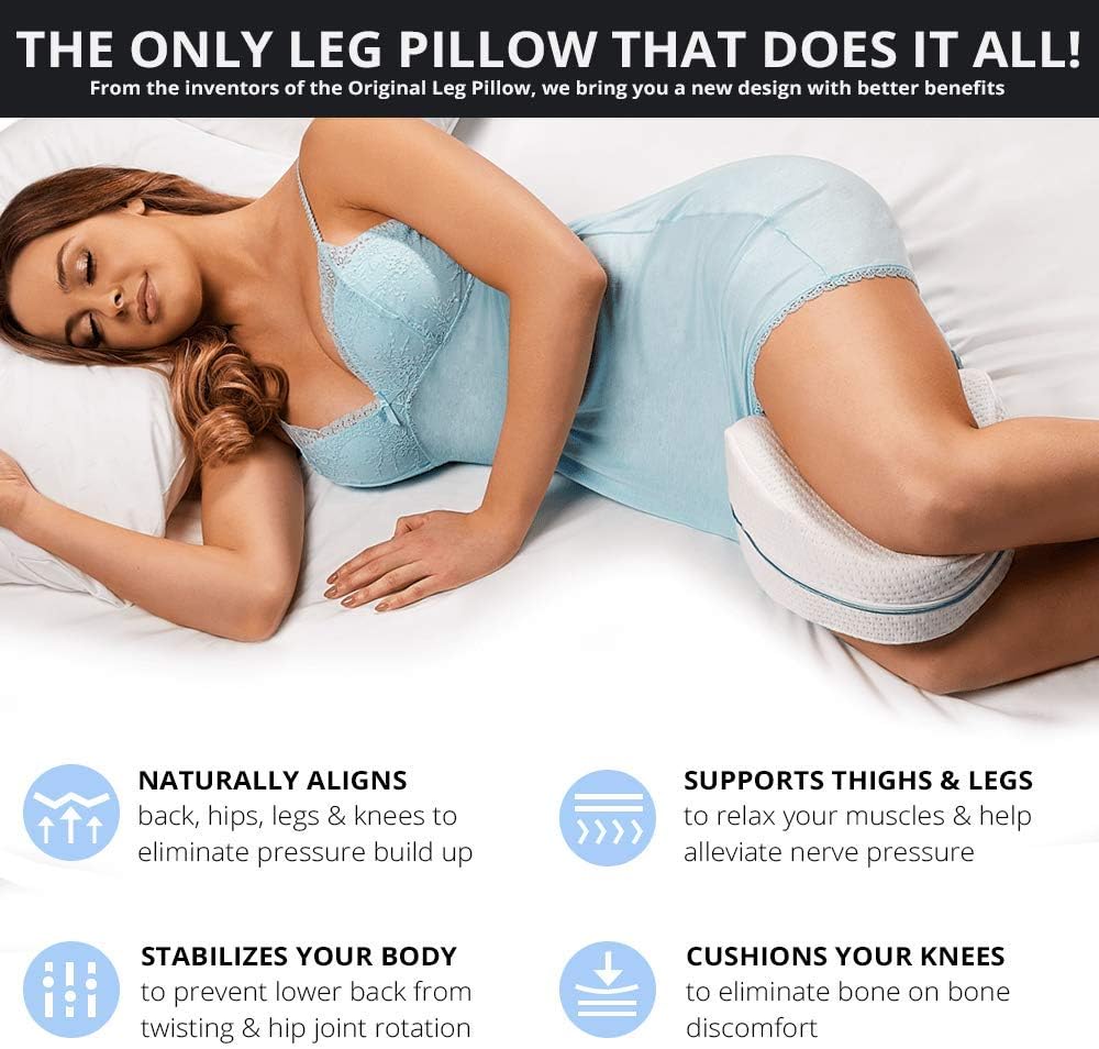 Contour Legacy Leg and Knee Support Pillow for Side Sleepers