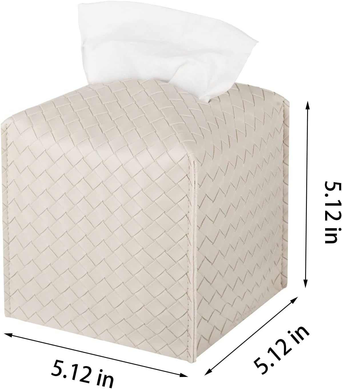 Zoocatia Tissue Box Cover Holder for Bathroom Vanity Car Tabletop