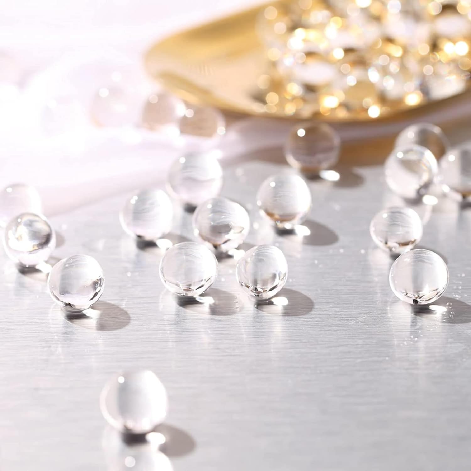 FALAMON 140000 Clear Water Gel Beads for Vase Fillers