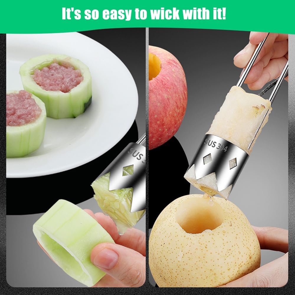 Red Bell Pepper Seed Corer 304 Stainless Steel 1 PCS