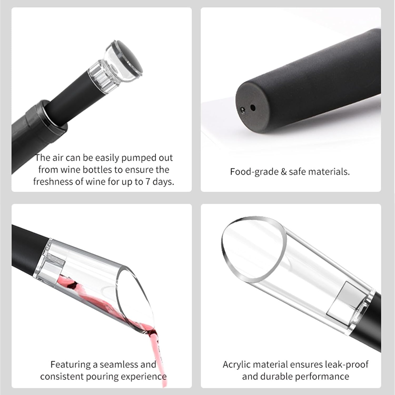 5-in-1 Electric Wine Bottle Opener Gift Set