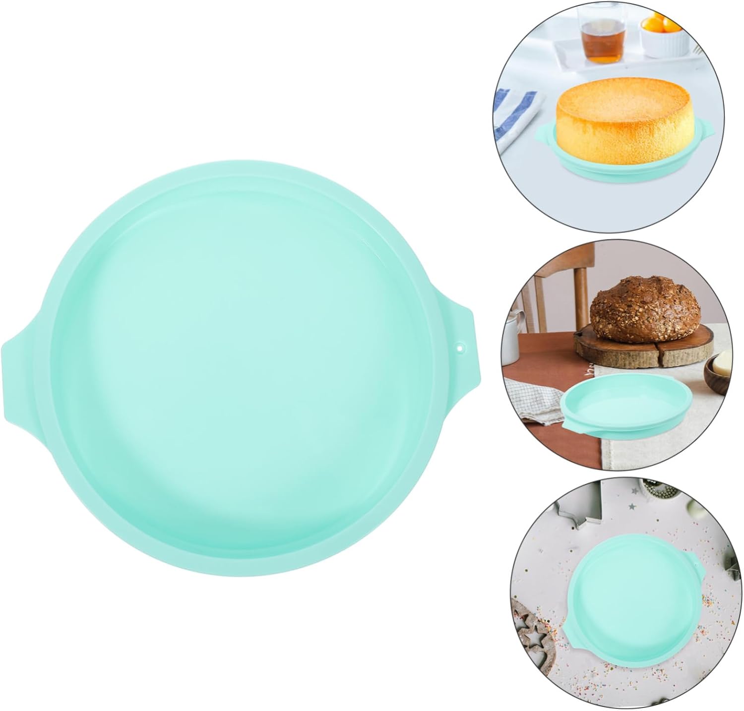 Silicone Baking Tray Set for Cake and Bread Cooking