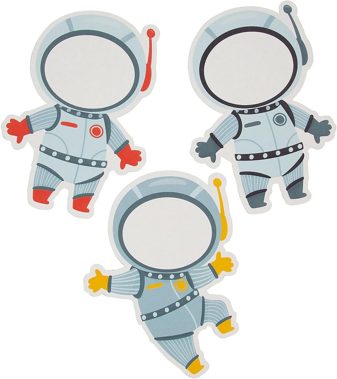 Fun Express Space Astronaut Classroom Cutouts - 48 Pieces