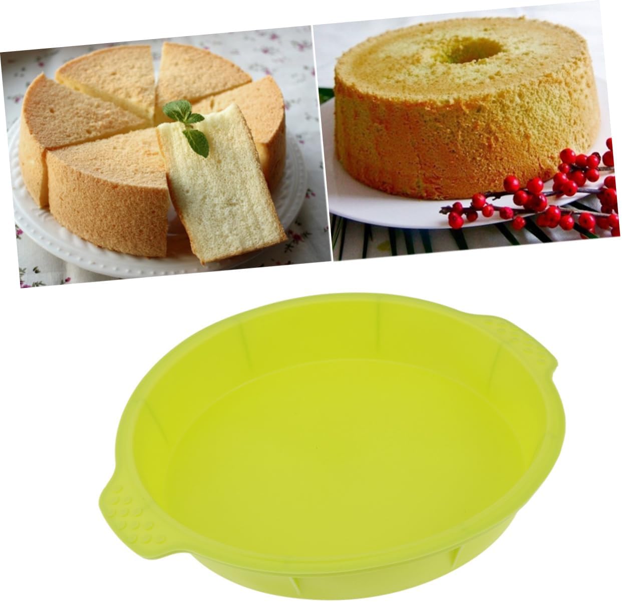 VOSAREA Green Non-stick Baking Pan Reusable