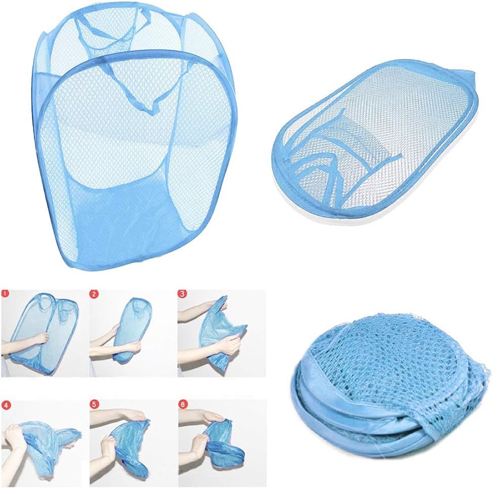RZJZGZ Foldable Pop-Up Laundry Hamper 2 Pack