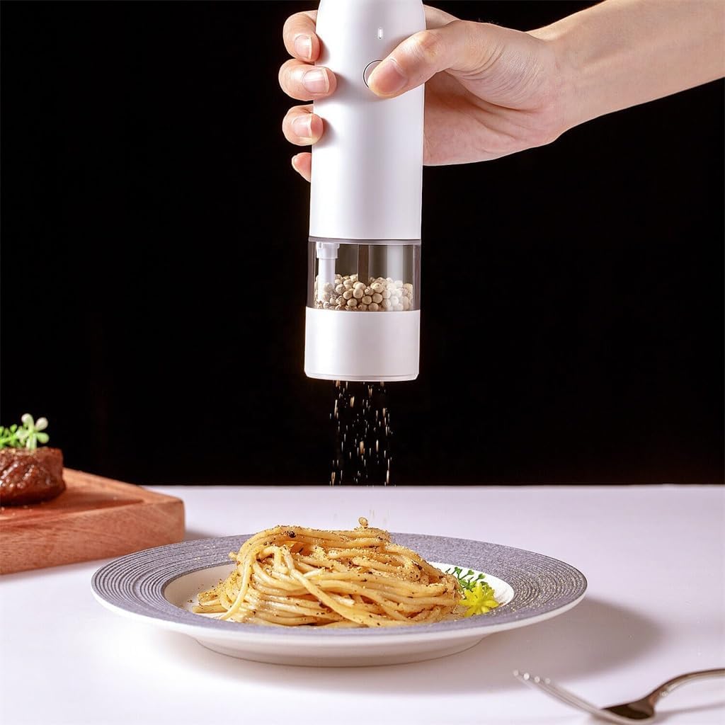Rechargeable Pepper Grinder with Ceramic Core