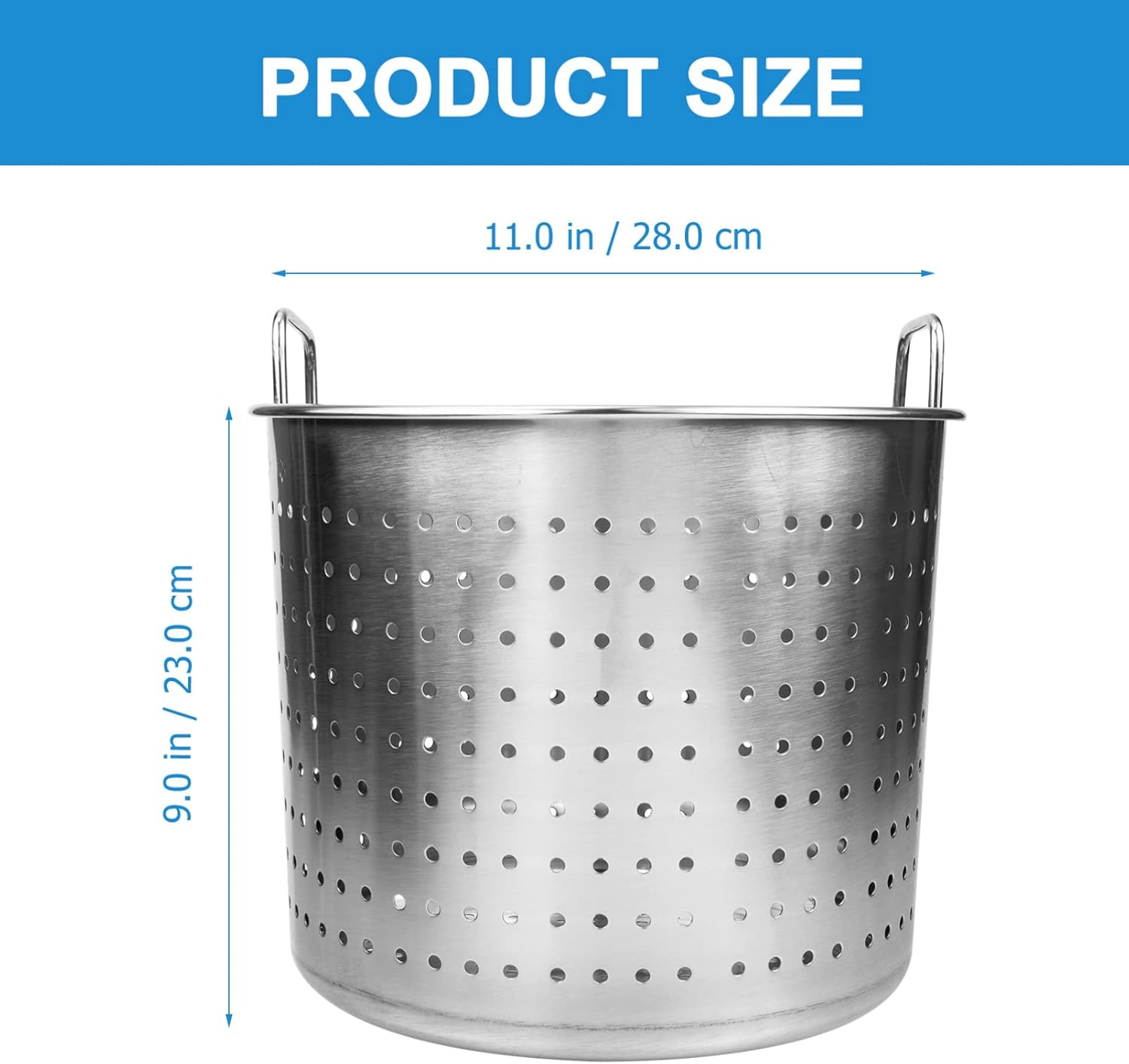 Hemoton Multi-Purpose Steam Pot Strainer Basket Insert