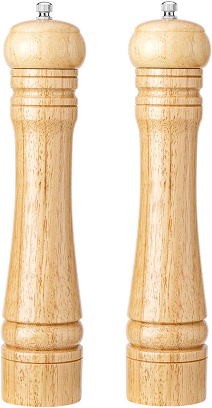 Adjustable Coarseness Salt Pepper Mill Set with Ceramic Core
