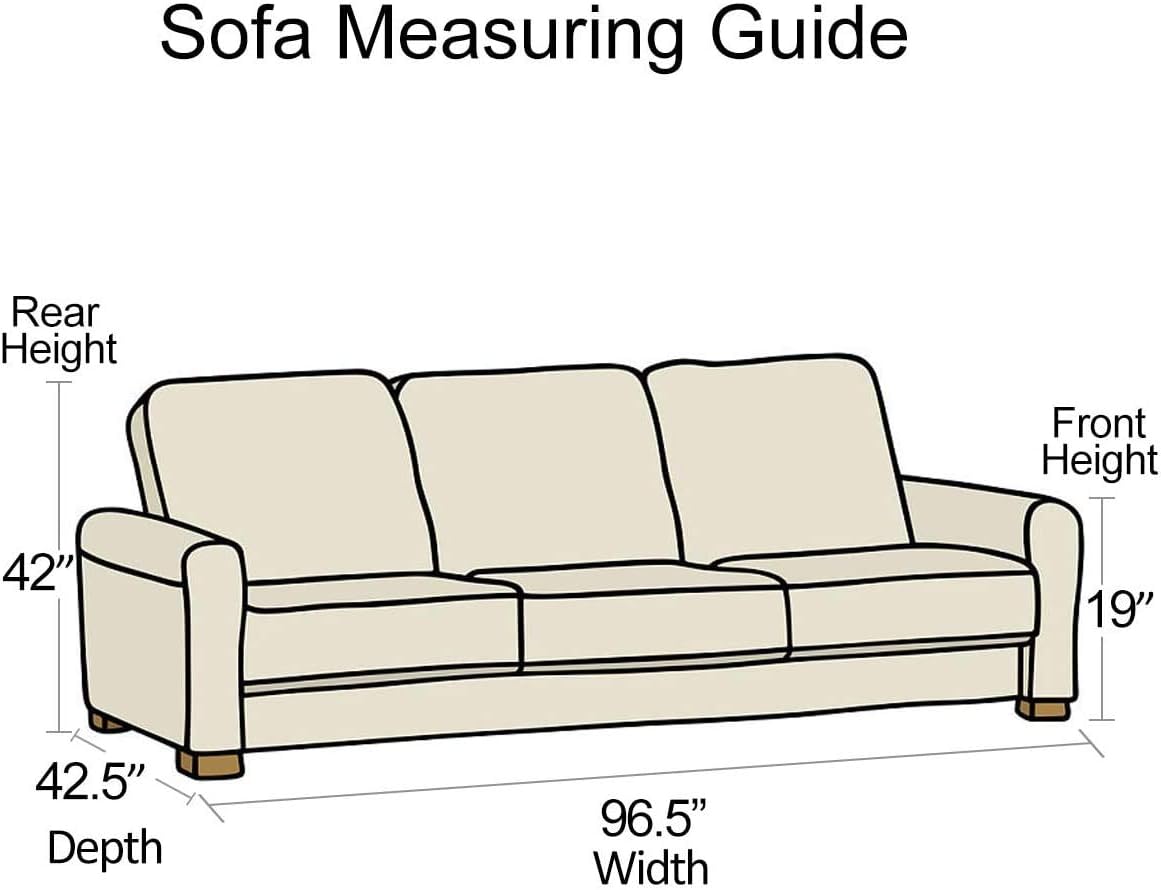 KEBE Clear Thicker Couch Cover for Pets