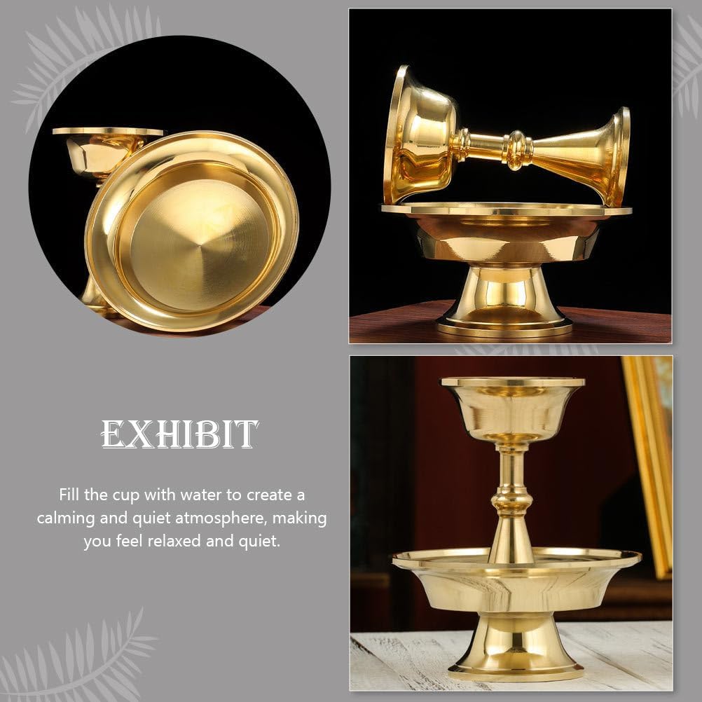 Multipurpose Copper Drinking Glass for Temple and Home Use