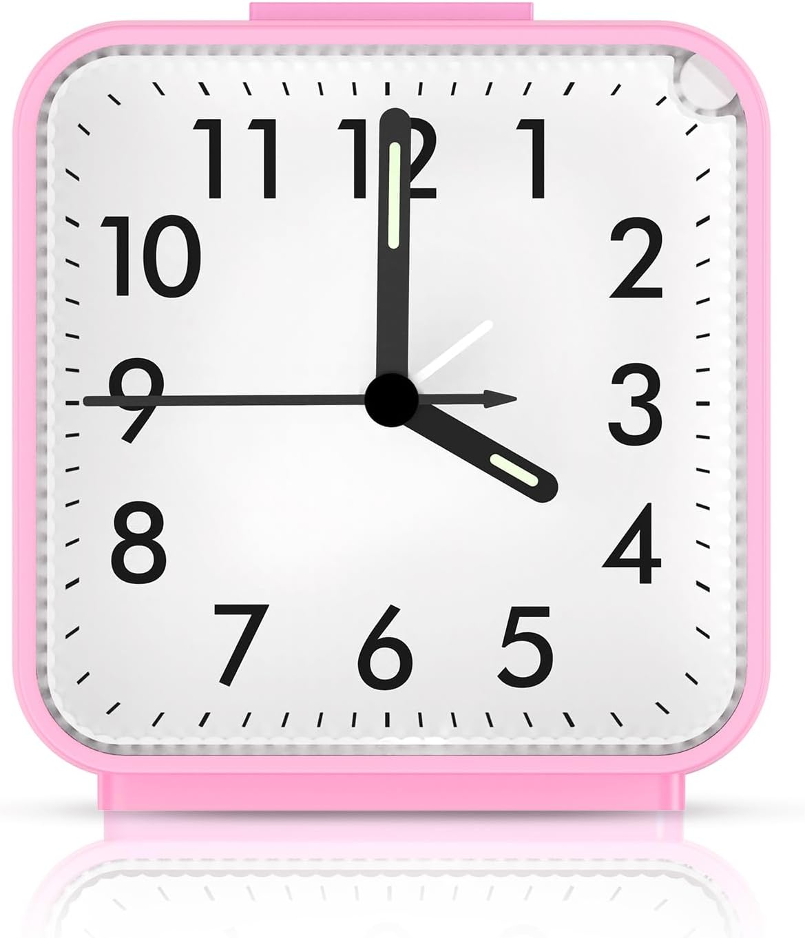 AMIR Analog Alarm Clock with Snooze and Light